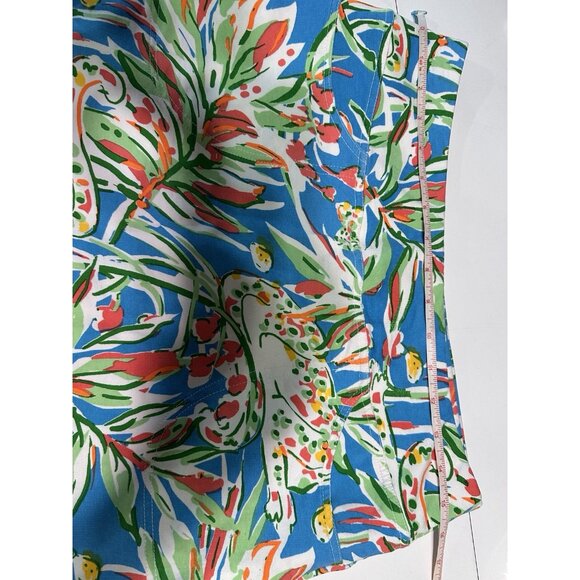 barbara gerwit Ladies M Tennis Golf Pickleball skort stretch Pull On Jungle Lion - Picture 5 of 8